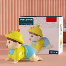 Pequeño Muñeco Eléctrico Gateador